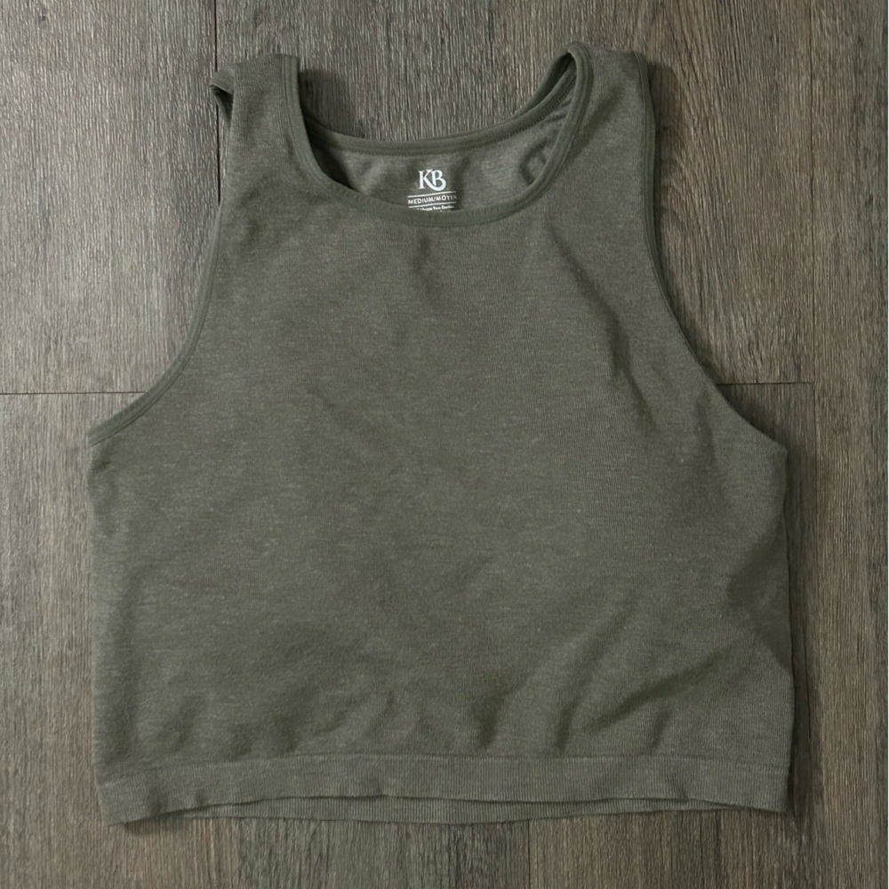 Kindred Bravely Olive Green Nursing Tank Bralette
